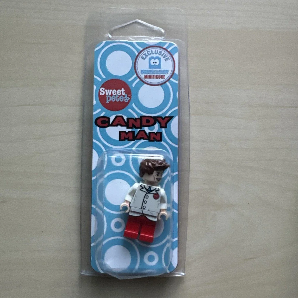 New Lego Sweet Pete’s CANDY MAN exclusive brickloot minifigure
